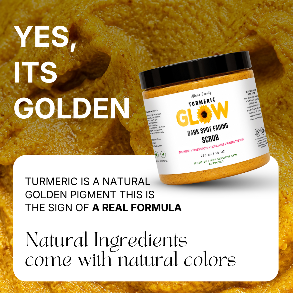 Turmeric Glow Scrub