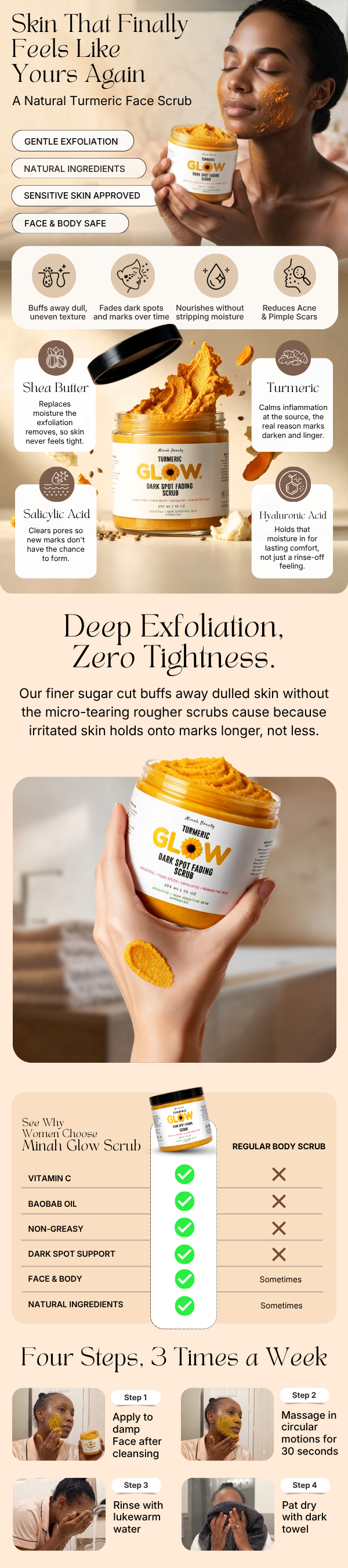 Turmeric Glow Scrub